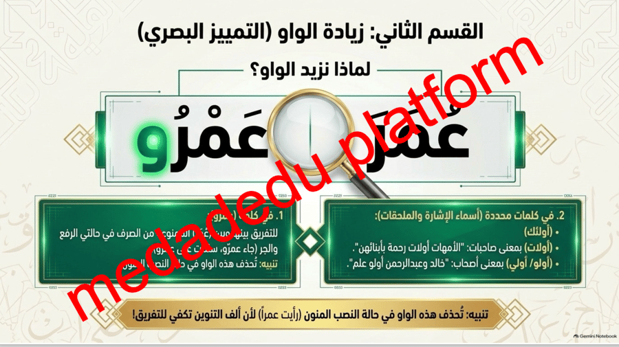 الكفايات الإملائية الحذف و الزيادة