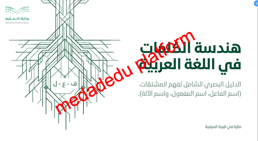 عرض تقديمي لدرس الصنف اللغوي