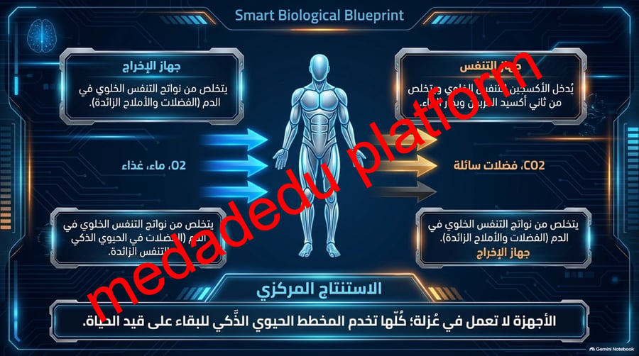 الفصل السادس جهاز التنفس و الاخراج