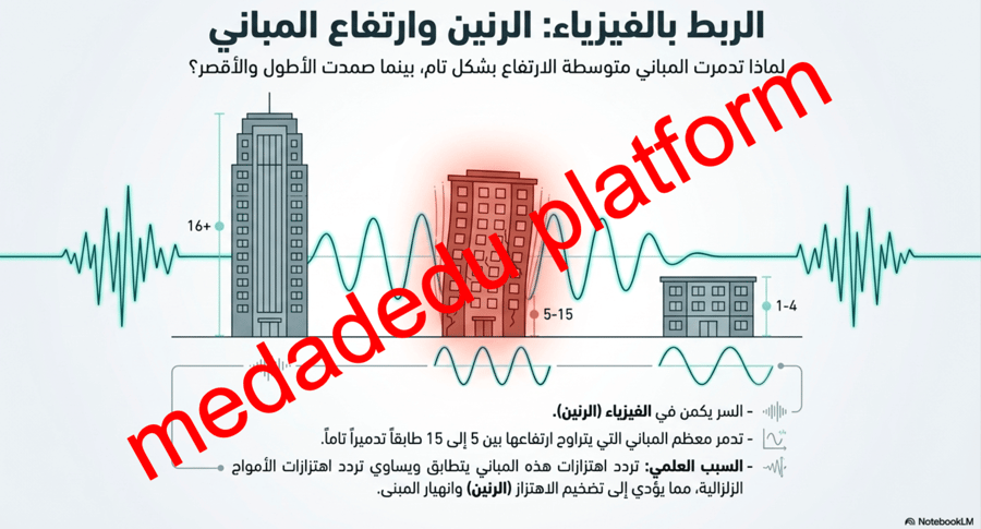 الفصل السادس الدرس الخامس الزلازل و المجتمع