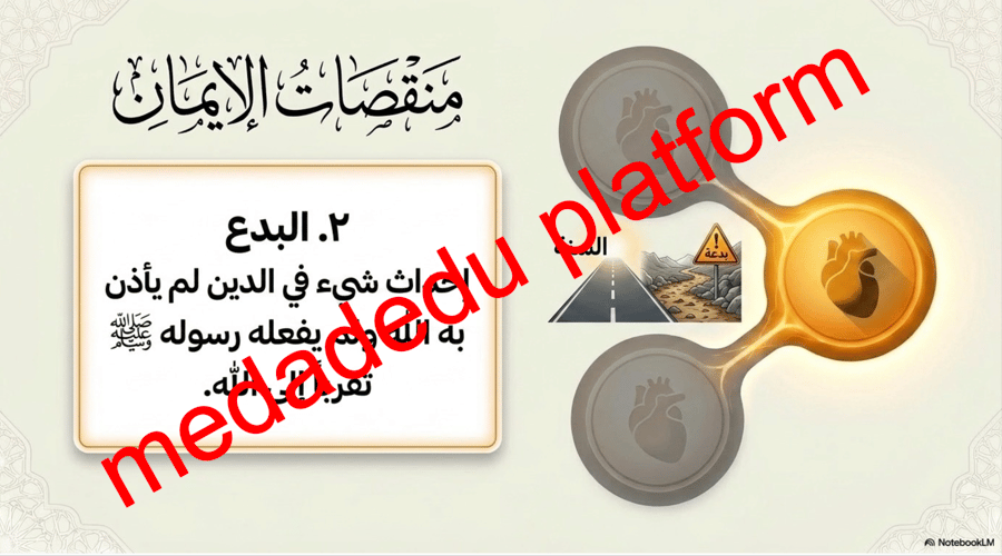 التوحيد الدرس الثالث نواقض الأيمان و منقصاته