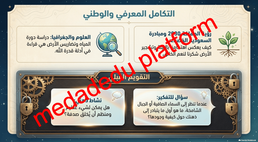 التوحيد الدرس السادس دلائل معرفة الرب عز و جل
