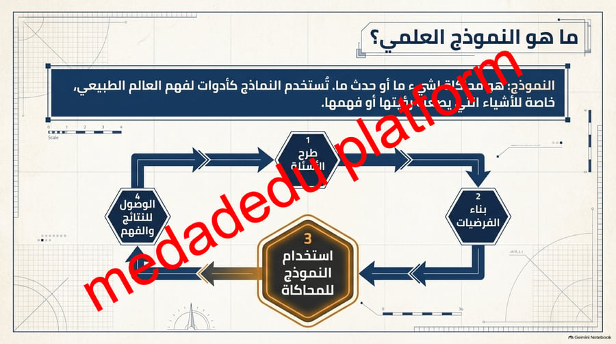 الفصل الاول النماذج العلمية