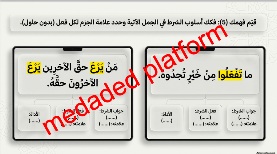 الكفاية النحوية إعراب الفعل المضارع