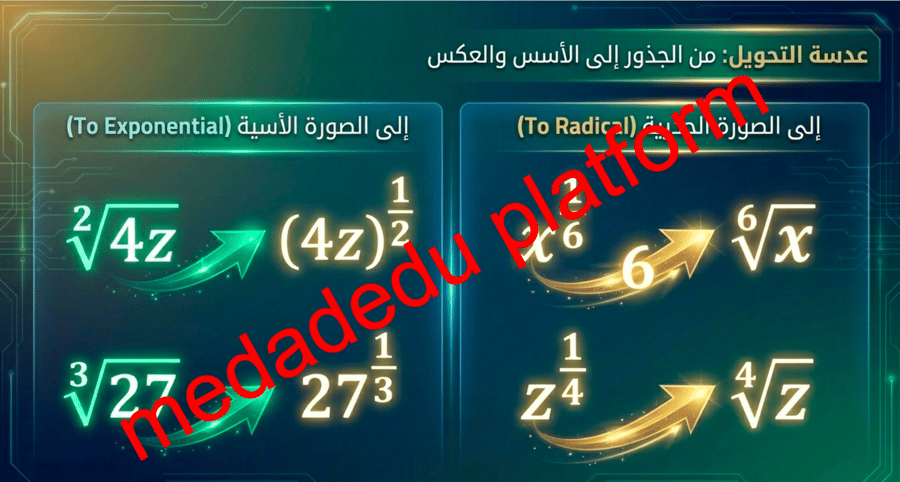 الفصل الرابع الدرس السادس الأسس النسبية