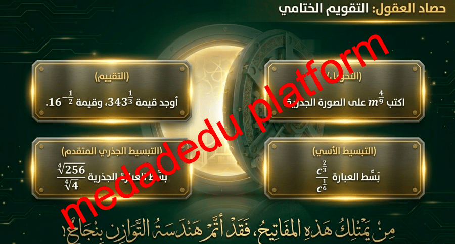 الفصل الرابع الدرس السادس الأسس النسبية