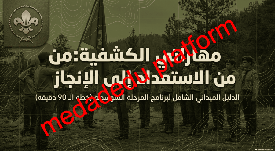 مهاراتي الكشفية من الاستعداد الى الانجاز