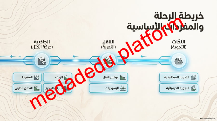 الفصل السادس التجوية و التعرية و أثرهما