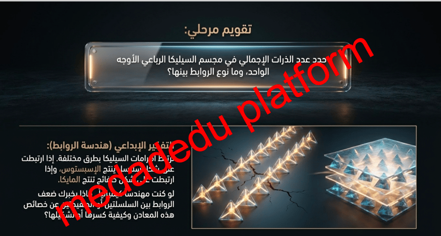 الفصل الثالث الدرس الثاني أنواع المعادن و أهميتها