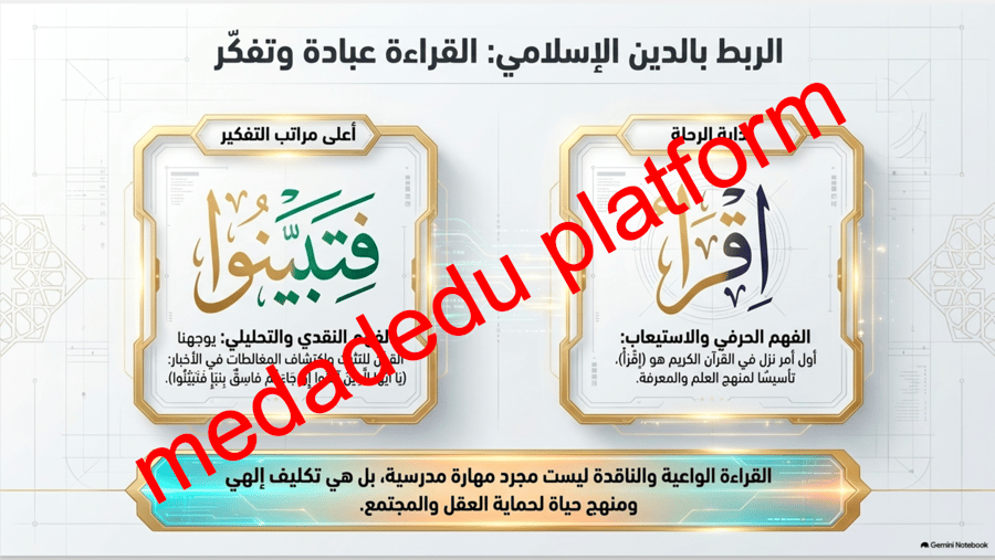 الكفايات القرائية  نشاطات الغلق و التلخيص