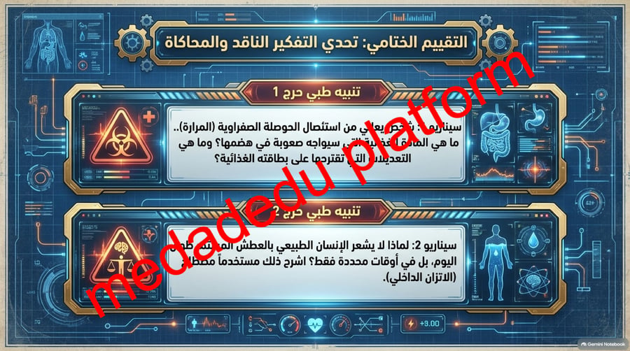 الفصل السادس الجهاز الهضمي و المواد الغذائية