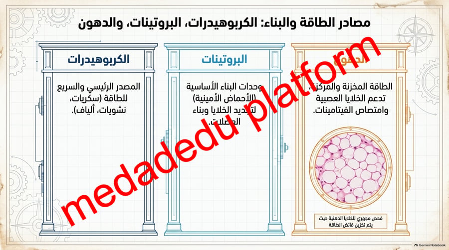 الفصل السادس الجهاز الهضمي و المواد الغذائية
