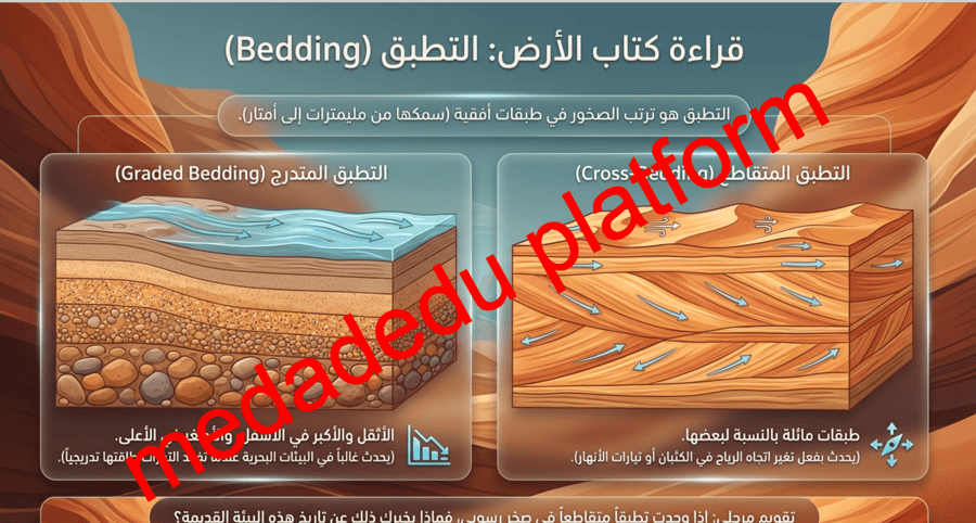 الفصل الرابع الدرس الثالث تشكل الصخور الرسوبية