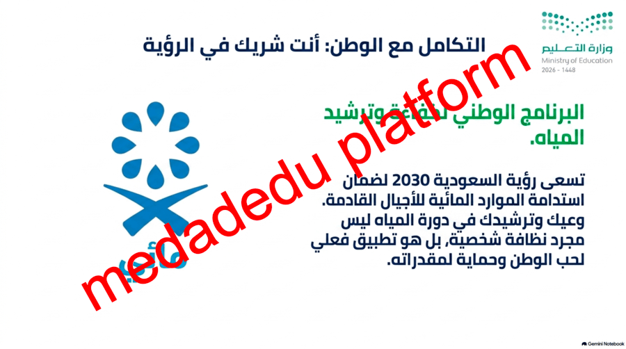 الوحدة الأولى الدرس الثالث آداب استخدام دورات المياة