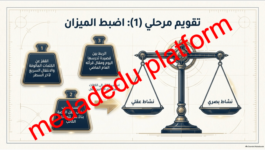 الكفايات القرائية النشاطات التمهيدية