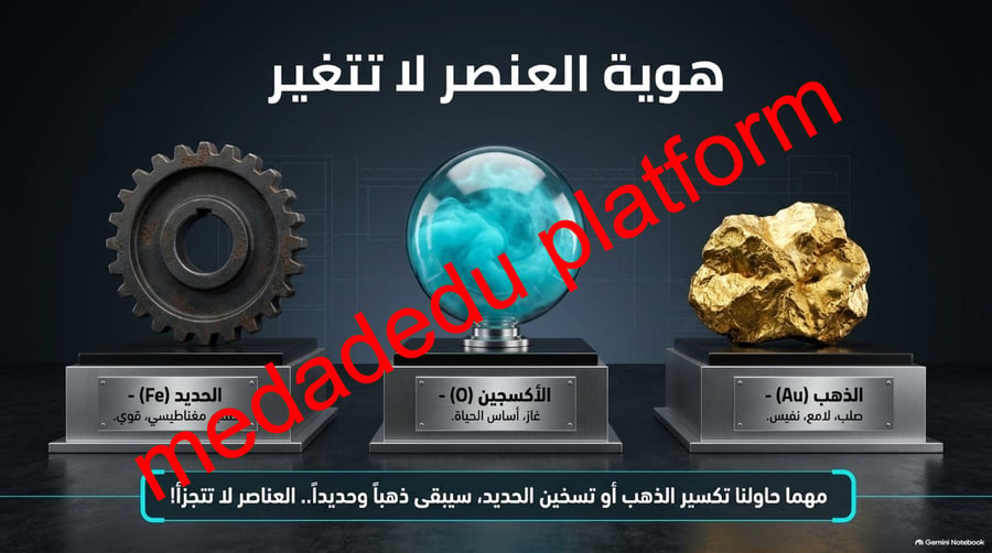 الفصل الرابع العناصر و المركبات و المخاليط