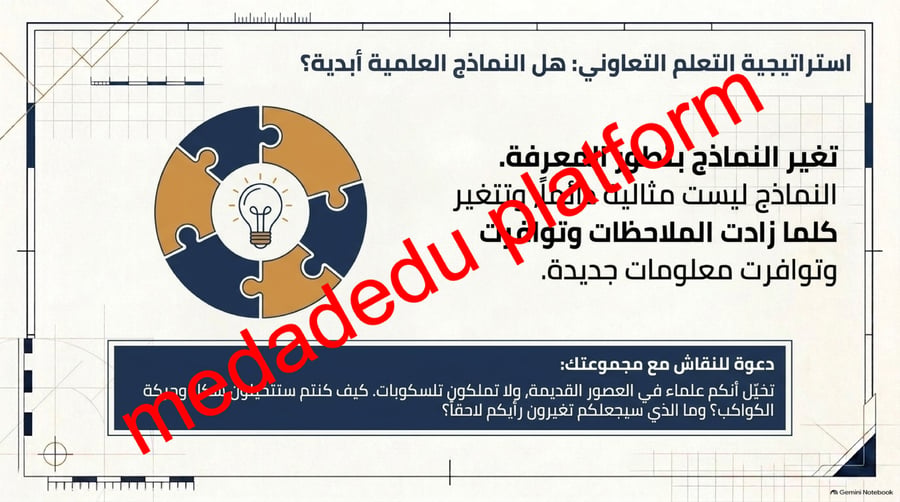الفصل الاول النماذج العلمية