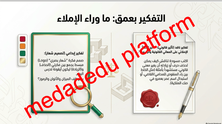 الكفايات الإملائية الحذف و الزيادة