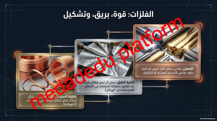 الفصل الثالث المادة و تغيراتها