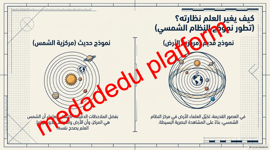 الفصل الاول النماذج العلمية