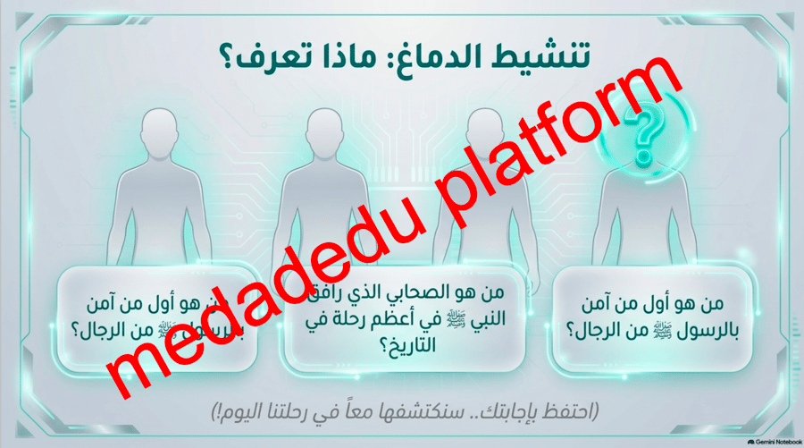 نص الفهم القرائي ابو بكر الصديق