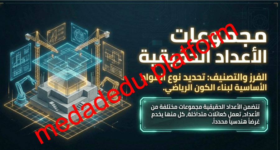 الفصل الاول الدرس الاول خصائص الأعداد الحقيقة