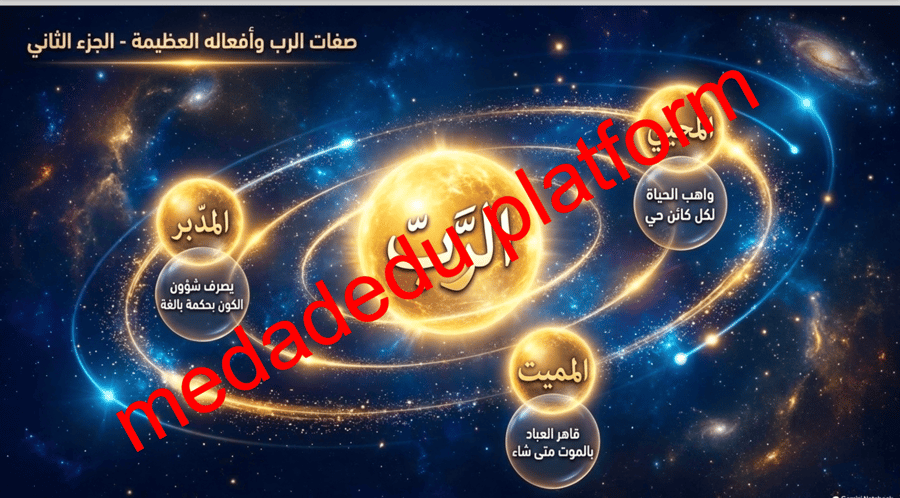 التوحيد الدرس الخامس معرفة الرب