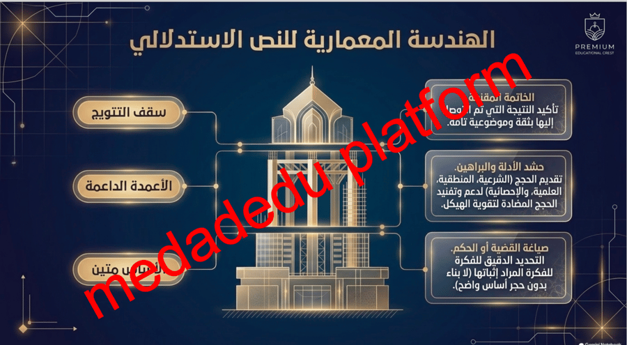 كفاية الاتصال الكتابي  البرهنة و الاستدلال العلمي