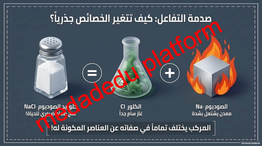 تركيب المادة -