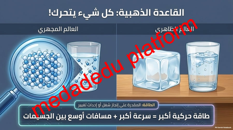الفصل الثالث الحرارة و تحولات المادة