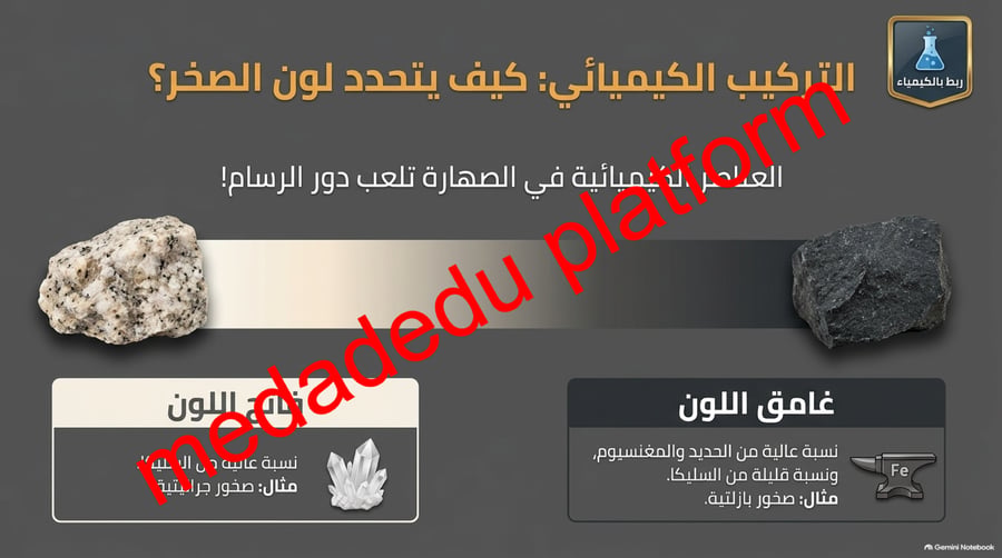 الفصل الخامس انواع الصخور