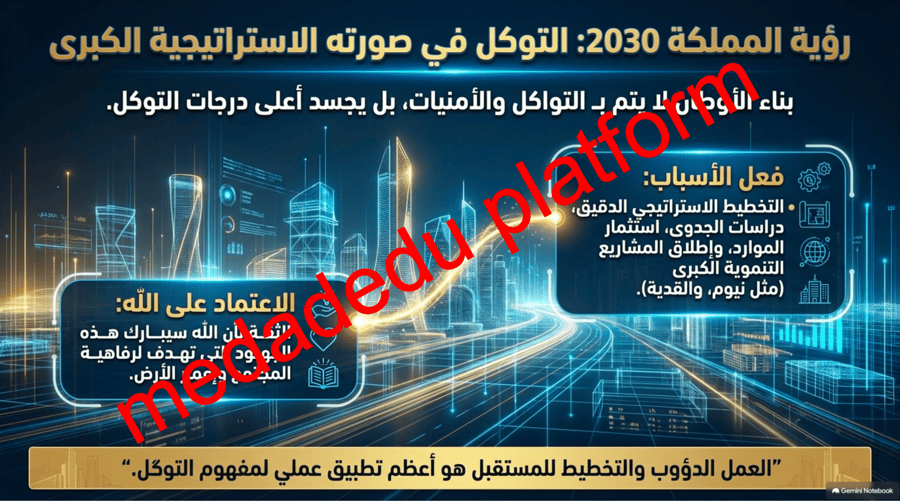 التوحيد الدرس الحادي عشر التوكل