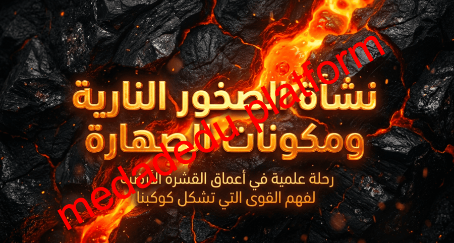 الفصل الرابع الدرس الأول مالصخور النارية ؟