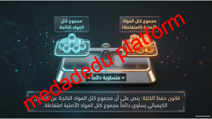 الفصل الثالث المادة و التغيرات الكيمائية