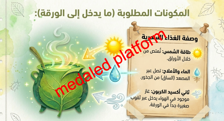 الفصل الاول النباتات و اجزاؤها