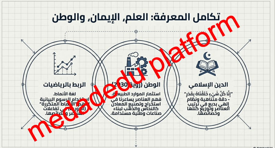الفصل السادس الدرس الأول مقدمة في الجدول الدوري