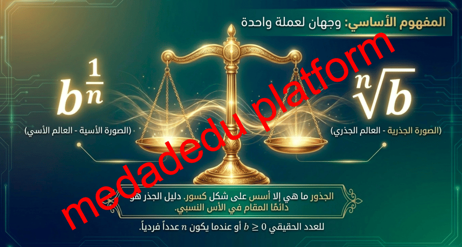 الفصل الرابع الدرس السادس الأسس النسبية