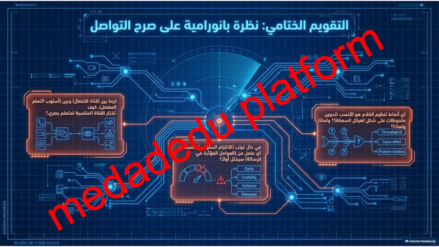 كفاية التواصل الشفهي نشاطات الغلق و التلخيص