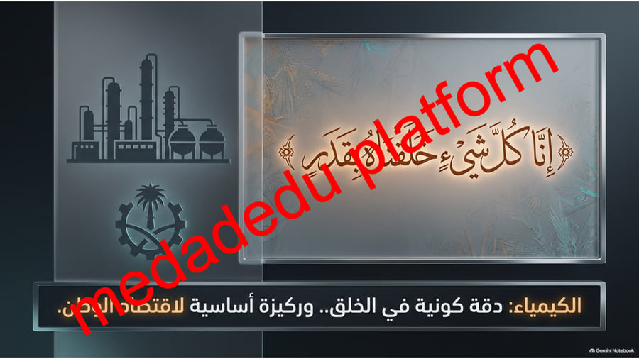 الفصل الثالث المادة و التغيرات الكيمائية