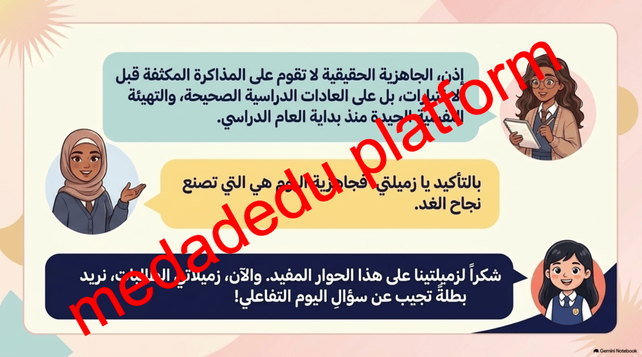 جاهزية اليوم نجاح الغد