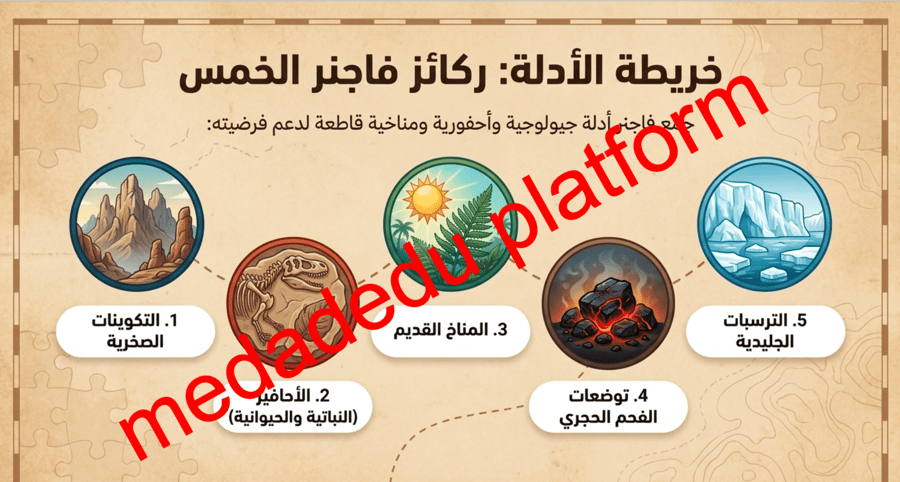 الفصل الخامس الدرس الأول انجراف القارات