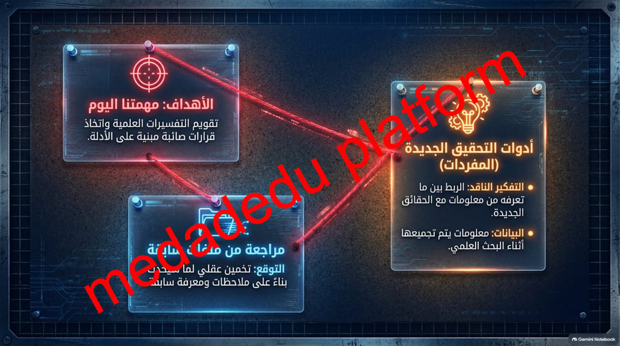 الفصل الاول تقويم التفسيرات العلمية