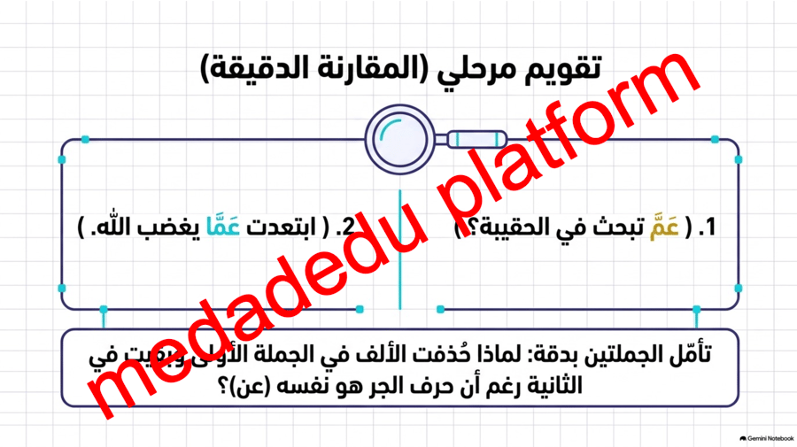 الكفايات الإملائية الوصل و الفصل ٠