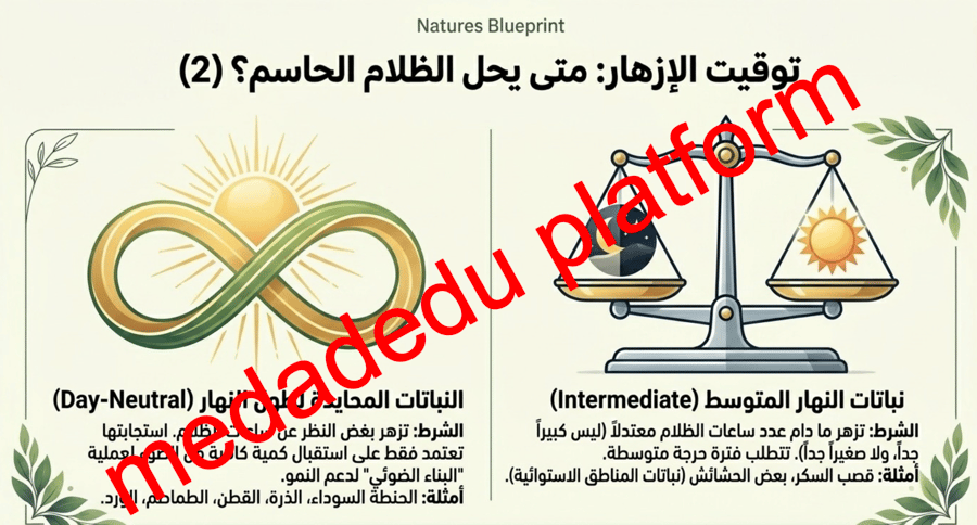 الفصل السابع الأزهار