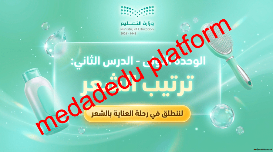الوحدة الأولى الدرس الثاني ترتيب الشعر