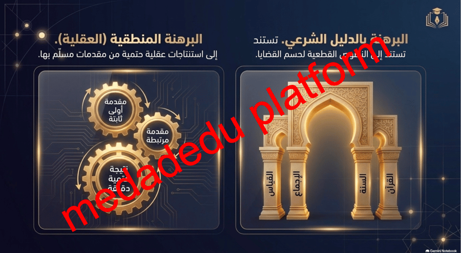 كفاية الاتصال الكتابي  البرهنة و الاستدلال العلمي