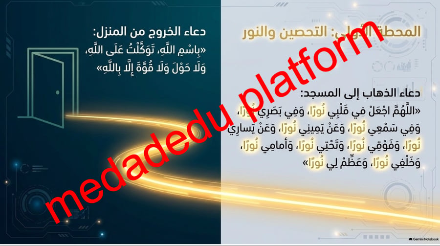 الفقة الدرس الخامس آداب المشي رلي الصلاة