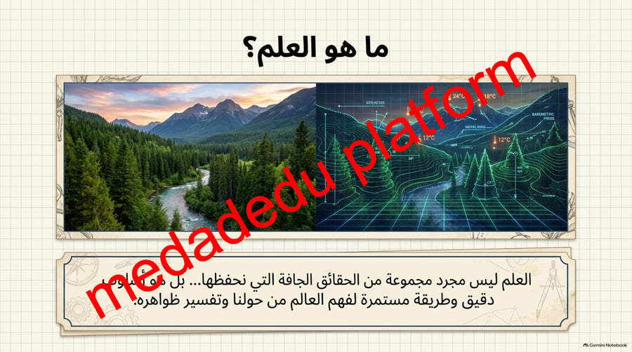 الفصل الاول طبيعة العلم