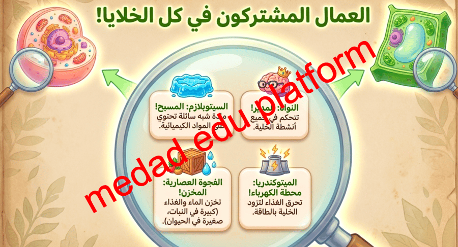 الفصل الاول الخلايا