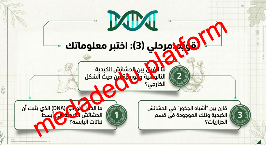 الفصل الخامس النباتات اللاوعائية